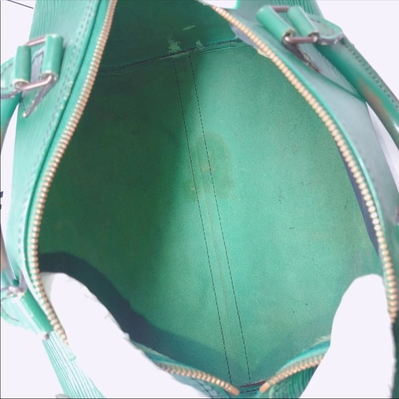 Sold Louis Vuitton Green Speedy 30 Epi Leather Bag - Picture 6 of 8